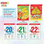 Lịch Bloc Đại Rời Đặc Biệt Màng Co 2026 (17x24 cm) - Hoa Khai Phú Quý - TVHT15