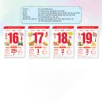 Lịch Bloc Siêu Đại Trọn Bộ 2026 (20x30 cm) - Hồng Phúc Cát Tường - TVHT9