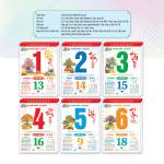 Lịch Bloc Cực Đại Trọn Bộ 2026 (25 x 35 cm) - Chiêu Tài Tấn Bảo - TVHT6