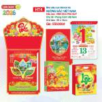 Lịch Bloc Siêu Cực Đại Trọn Bộ 2026 (29 x 41 cm) - Hương Sắc Việt Nam - TVHT4