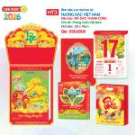 Lịch Bloc Siêu Cực Đại Trọn Bộ 2026 (29 x 41 cm) - Hương Sắc Việt Nam - TVHT3