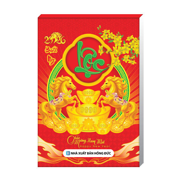 Lịch Bloc Rời 2026 (13x19 cm) - Bloc Đại Lỡ - Hoa Và Phong Thuỷ - TVKV